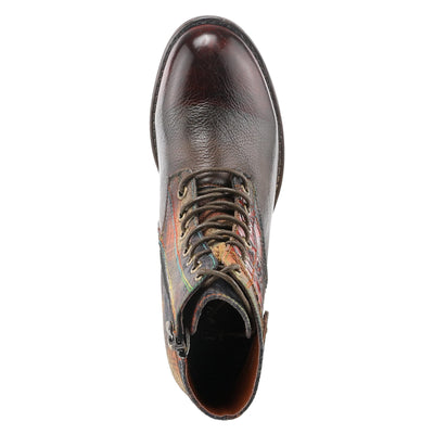 Spring Step L'Artiste Women's Harmonic Boots Brown Multi EU 38 / US 7.5-8