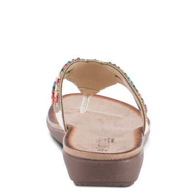 PATRIZIA Women's Tamora Slide Sandal White EU 36 / US 5.5-6