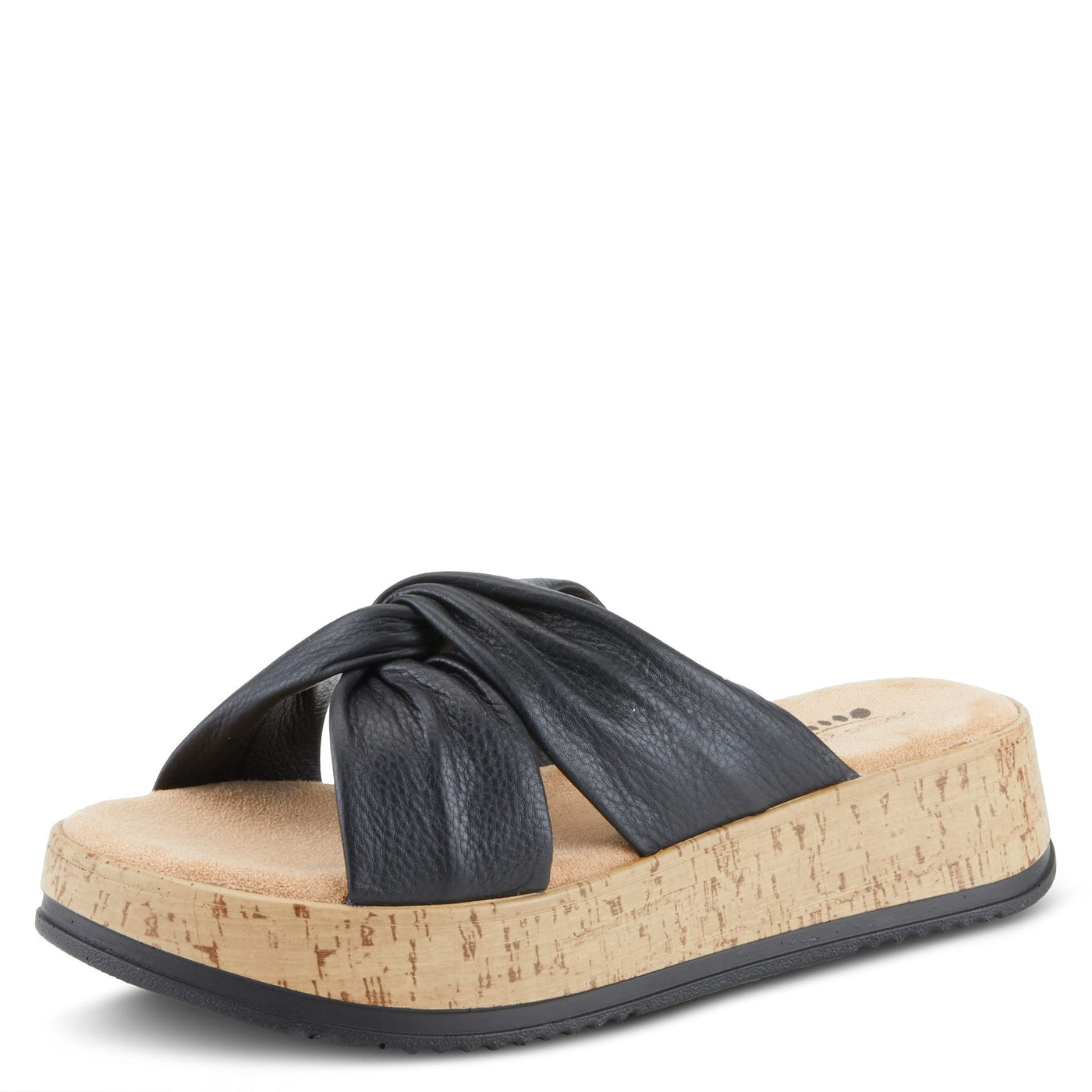 Spring Step Women's EBOSIA Slide Sandal Black EU 39/8.5