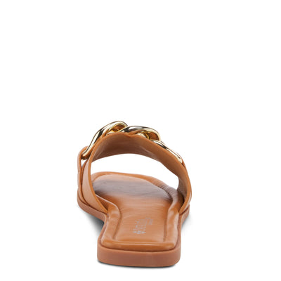 Patrizia Women's Barbee Slide Sandal, Camel, 10.5-11