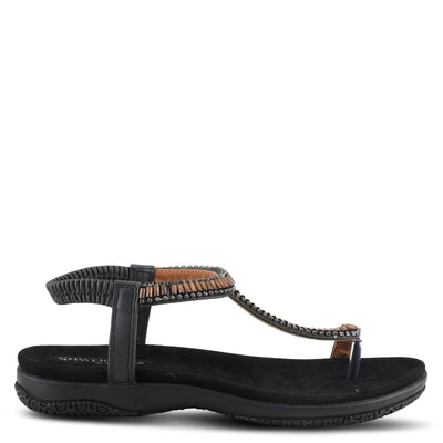 PATRIZIA Women's Kummi Thong Sandal Black EU 41 / US 9.5-10