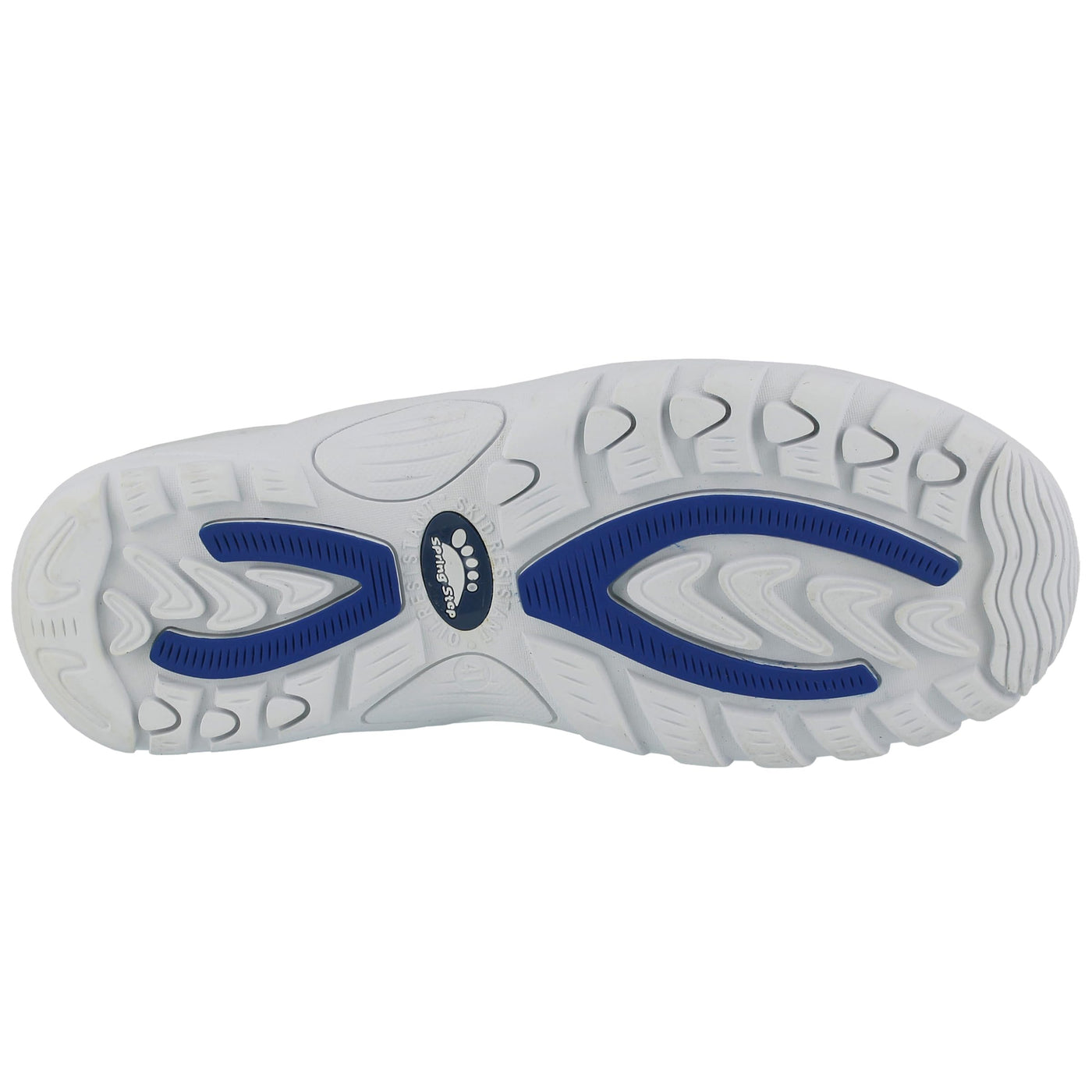 Spring Step Men's Beckham Uniform Dress Shoe, White, 8-8.5