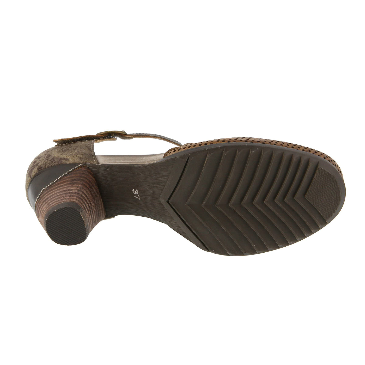 Spring Step L'Artiste Women's Parchelle Mary Jane Flat, Grey, 40 EU/9 M US