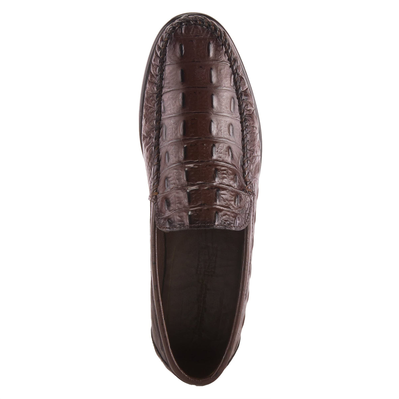 Spring Step Men's Choz Slip-On Shoe Brown Croco EU 44 / US 10.5-11