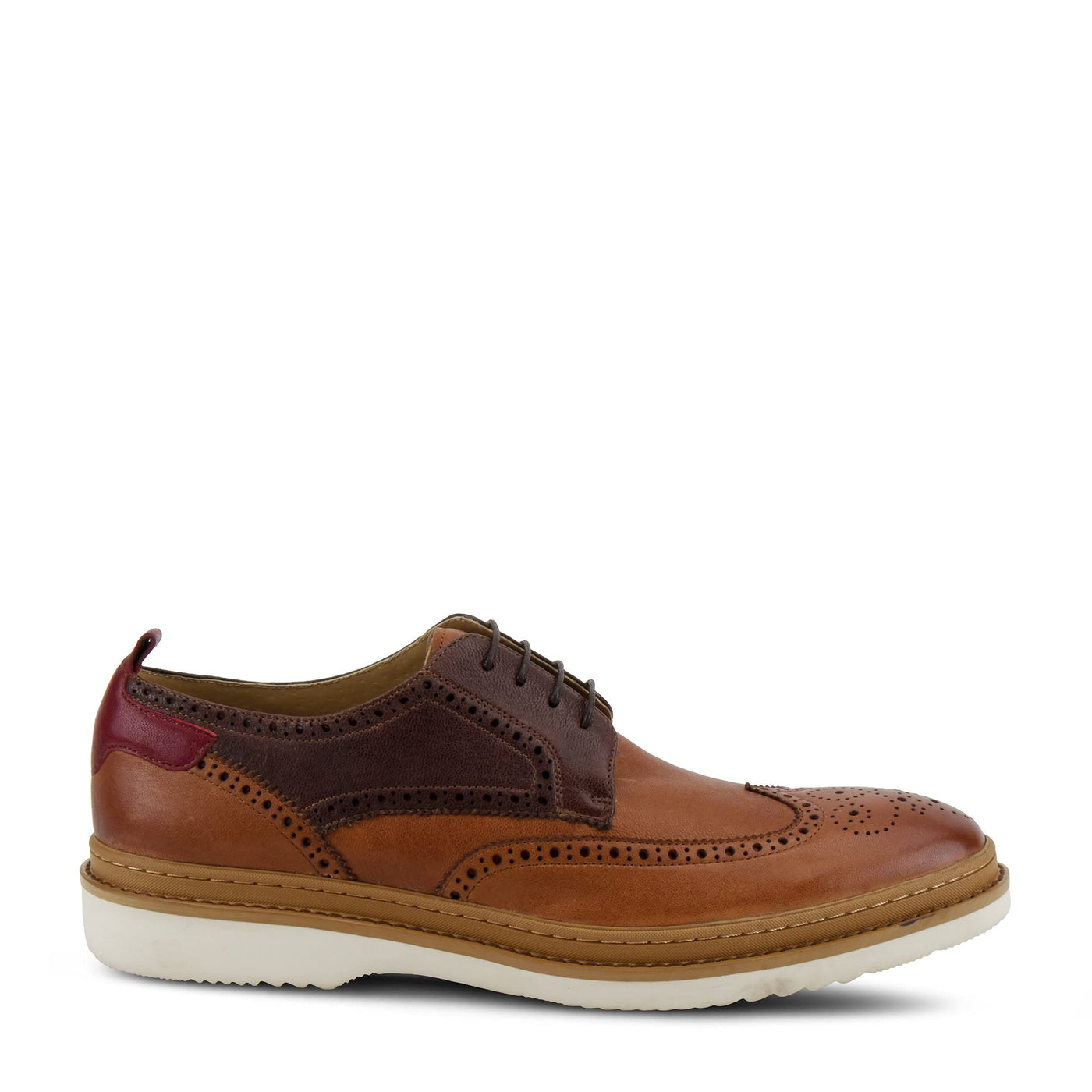 Spring Step Men's Maximus Lace-Up Shoe Camel Multi EU 41 / US 8-8.5