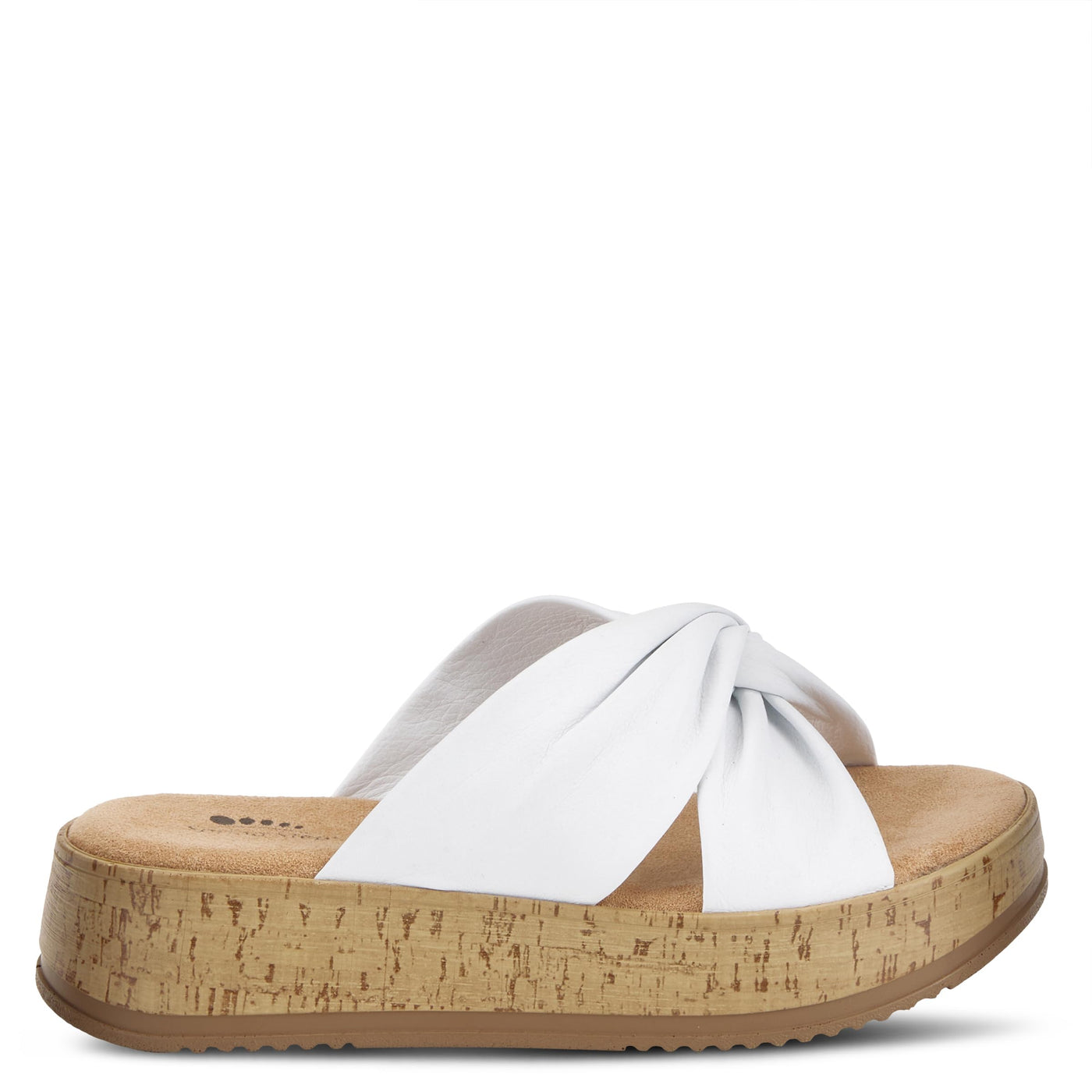 Spring Step Women's EBOSIA Slide Sandal White EU 37/6.5-7