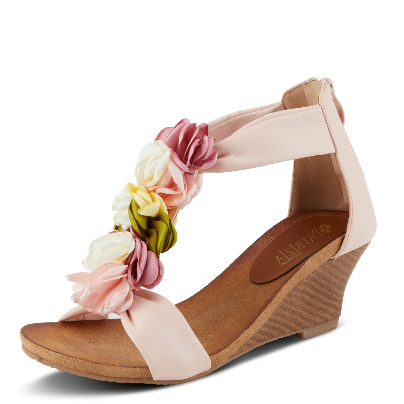 PATRIZIA Women's Begonia Wedge Sandal Pink Multi EU 39 / US 8.5