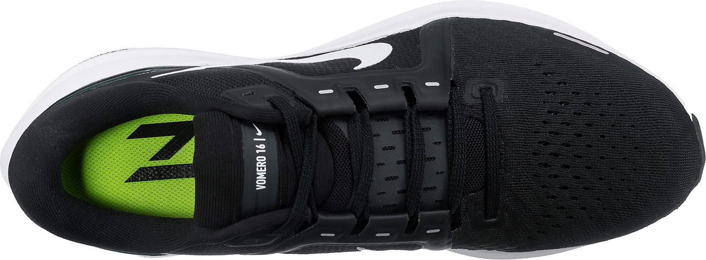 Nike Men's Air Zoom Vomero 16 Running Shoe, Black/White/Anthracite, 8.5