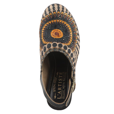 Spring Step L'Artiste Women's Zipi Leather Shootie Black Multi EU 37 / US 6.5-7