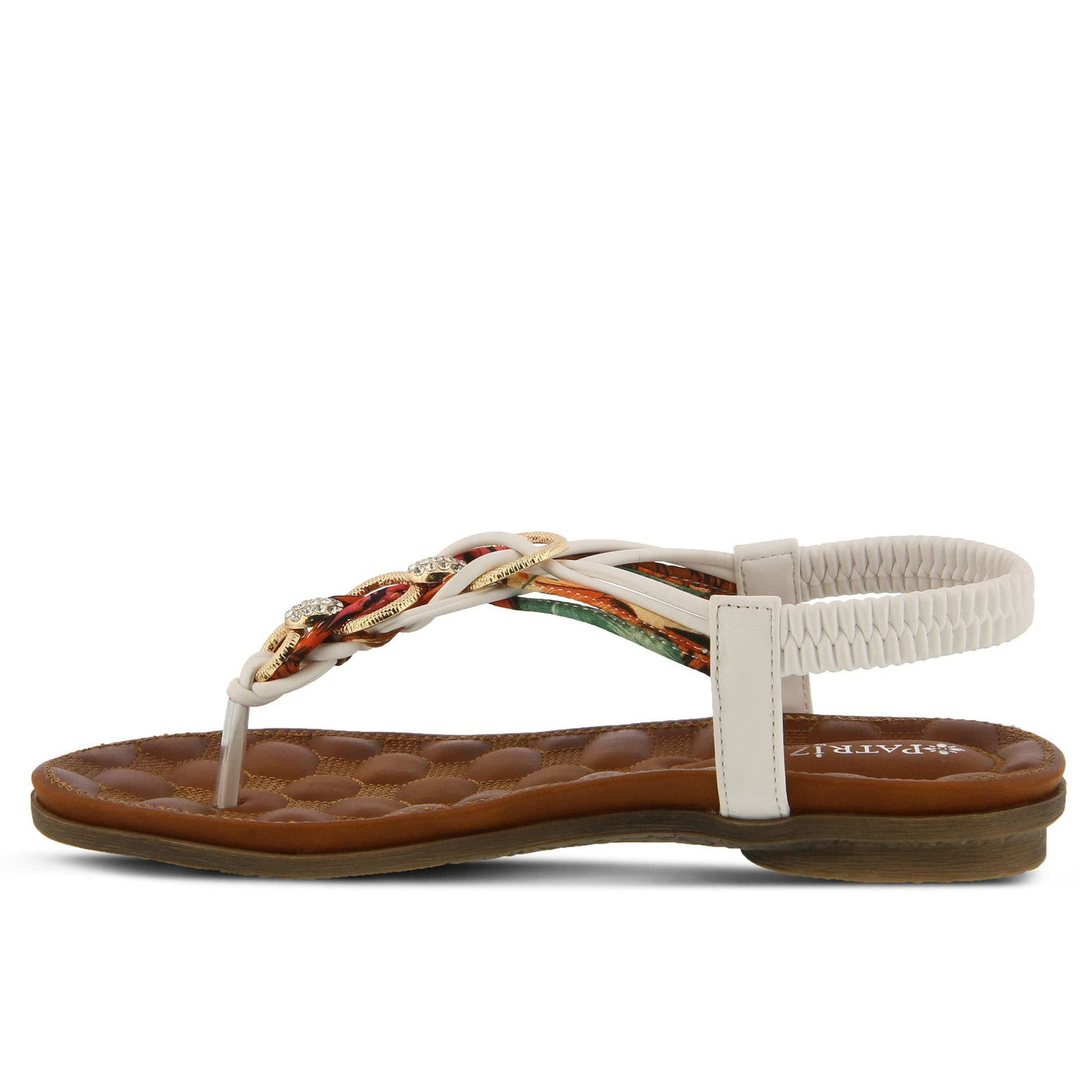 PATRIZIA GADELINA White Multi Shoe US 10.5-11