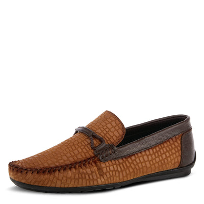 Spring Step Men's Luciano Slip-On Shoe Medium Brown EU 44 / US 10.5-11