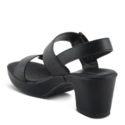 PATRIZIA Women's SANDLIN Slingback Heeled Sandals Black EU 41 / US 9.5-10