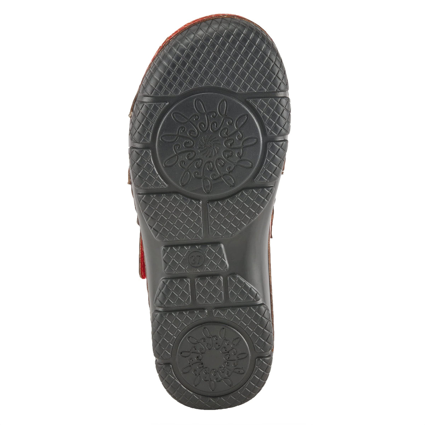 Spring Step L'Artiste Women's Popcorn Slide Sandal Red EU 35 / US 5
