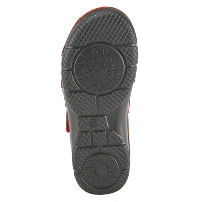 Spring Step L'Artiste Women's Popcorn Slide Sandal Red EU 37 / US 6.5-7