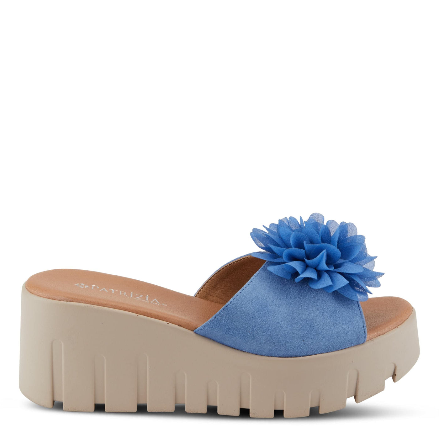 PATRIZIA Women's Mumsie Wedge Sandal Light Blue EU 41 / US 9.5-10
