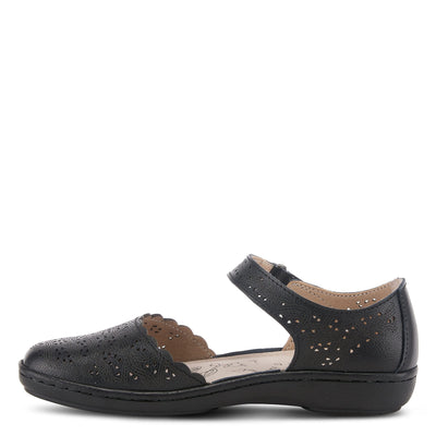 Spring Step Women's Sabriye Wedge Black EU 38 / US 7.5-8