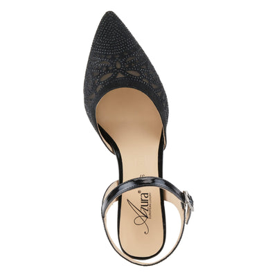 Azura Women's Delicate High Heel Sandal – Elegant Strappy Dress Shoes for Weddings, Parties & Formal Events – Comfortable Stiletto Heels with Adjustable Ankle Strap