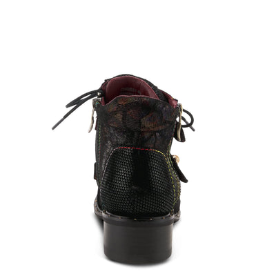 Spring Step L'Artiste Women's Chrissy Bootie Black Multi EU 37 / US 6.5-7