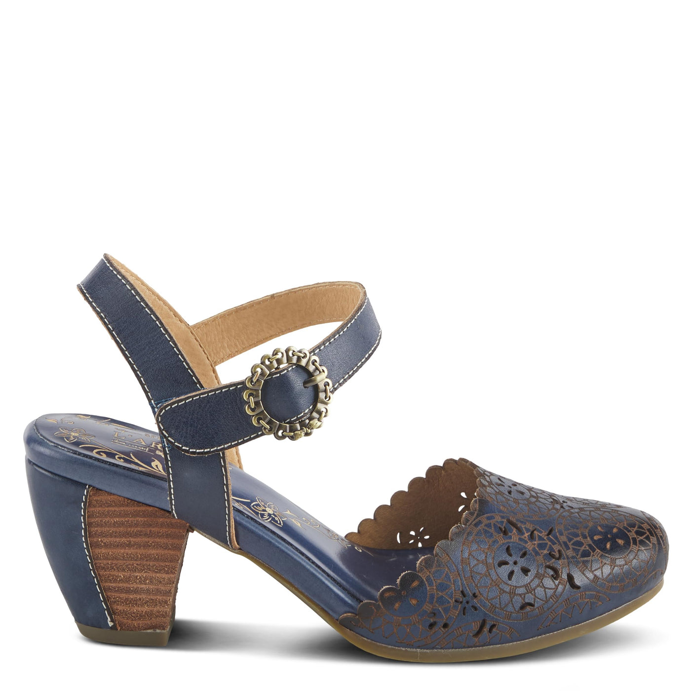 Spring Step L'Artiste Women's Eiloota Sandals Navy EU 39 / US 8.5