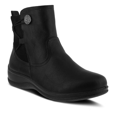 Flexus by Spring Step Women's Ankle Boot, Black, 7.5-8