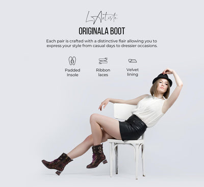 Spring Step L'Artiste Women's Originala Boot Black EU 38 / US 7.5-8