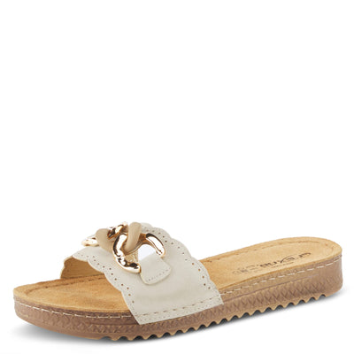Flexus by Spring Step Janey Women's Slide Sandals, Size: 41, Med Beige