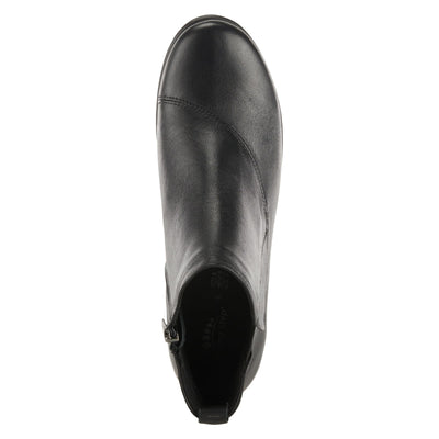 Spring Step Women's Aaronela Leather Bootie Black EU 37 / US 6.5-7