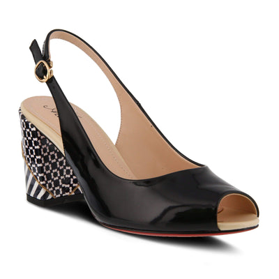 Azura by Spring Step womens SALENA, BLACK, 8.5 M US