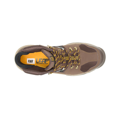 Cat Footwear Men's Provoke Mid Waterproof Alloy Toe Construction Boot