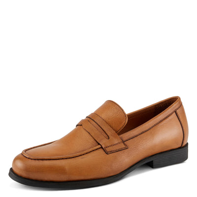 Spring Step Men's Paul Formal Slip-On Leather Loafer Tan EU 40 / US 7-7.5