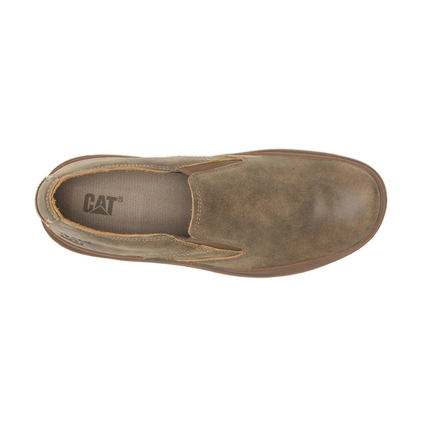 Caterpillar Mens Fused Slip On Loafer, Beaned,7.5
