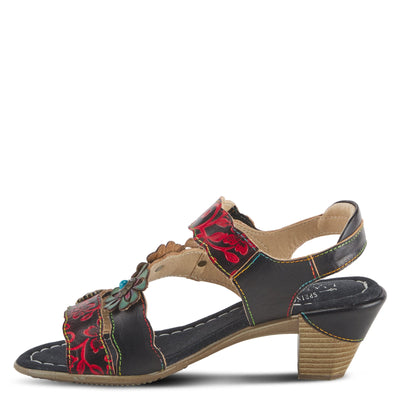 Spring Step L'Artiste Women's Aromas Sandals Black Multi EU 35 / US 5