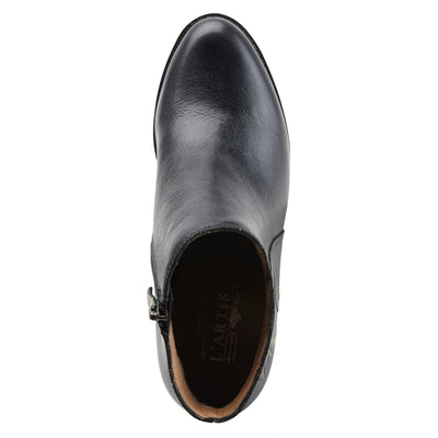 Spring Step L`Artiste Women's Eyecatching Slip-On Bootie Black EU 39 / US 8.5