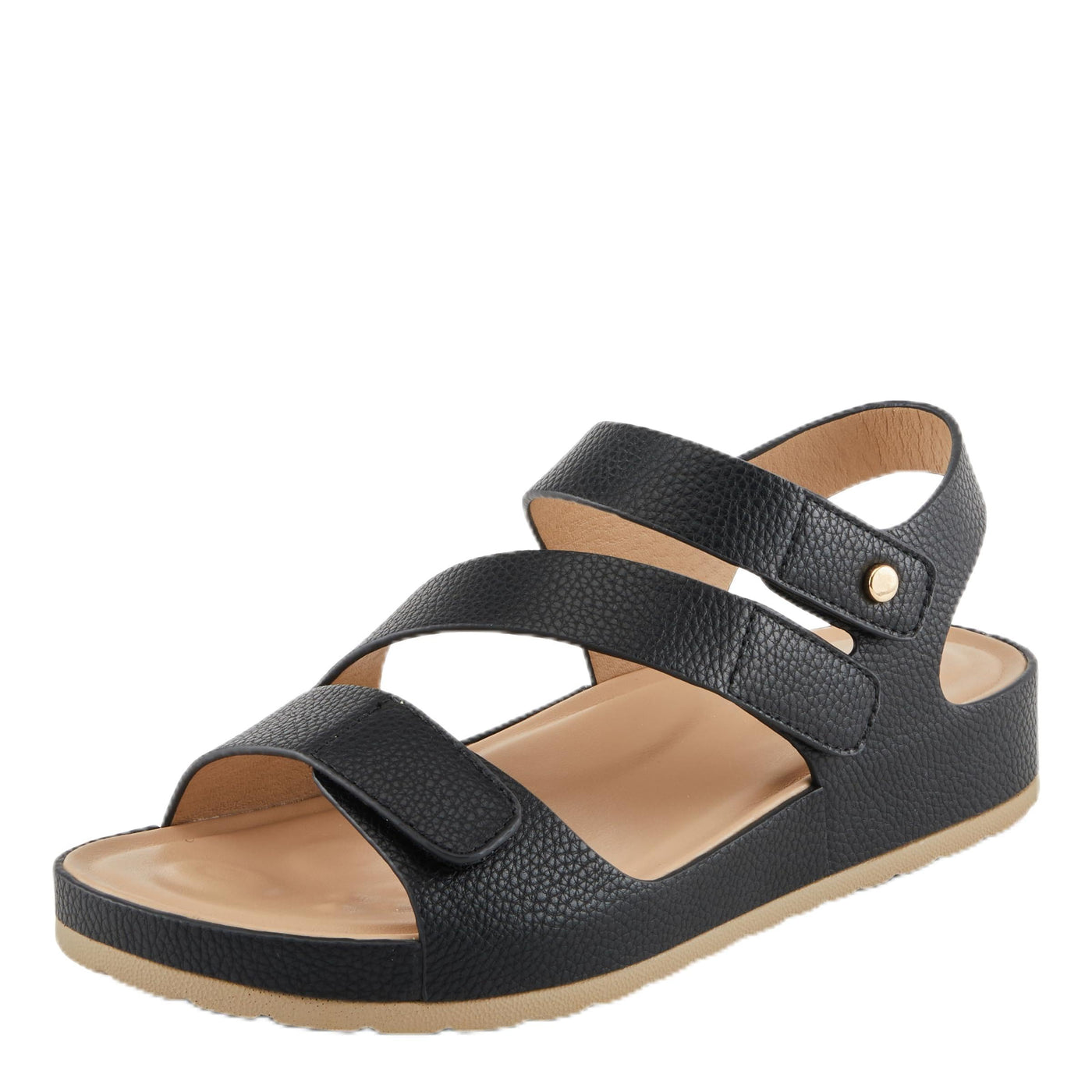 PATRIZIA Women's AREZA Asymmetrical Slingback Flat Sandal