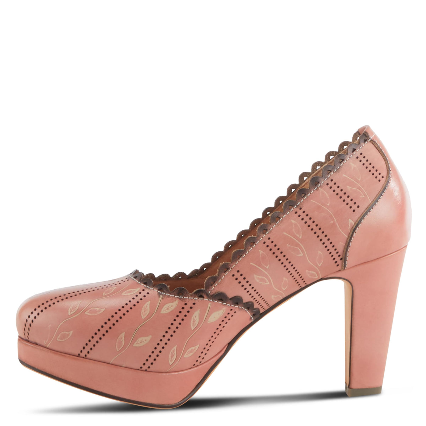 Spring Step L'Artiste Women's Zurisis Leather Heel Blush EU 36 / US 5.5-6