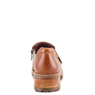 Spring Step L'Artiste Women's Magda Bootie Brown Multi EU 36 / US 5.5-6