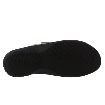 Spring Step Flexus Women's Bellasa Slide Sandal Green Multi EU 41 / US 9.5-10