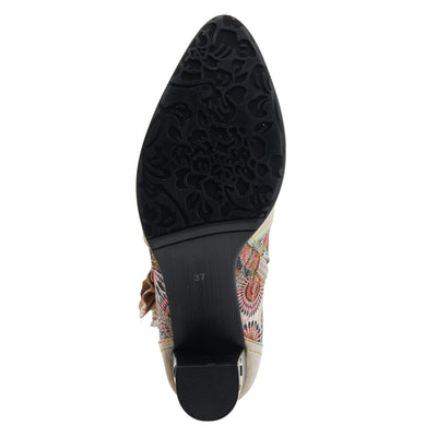 Spring Step L'Artiste Women's Femfatale Boots Beige Multi EU 41 / US 9.5-10