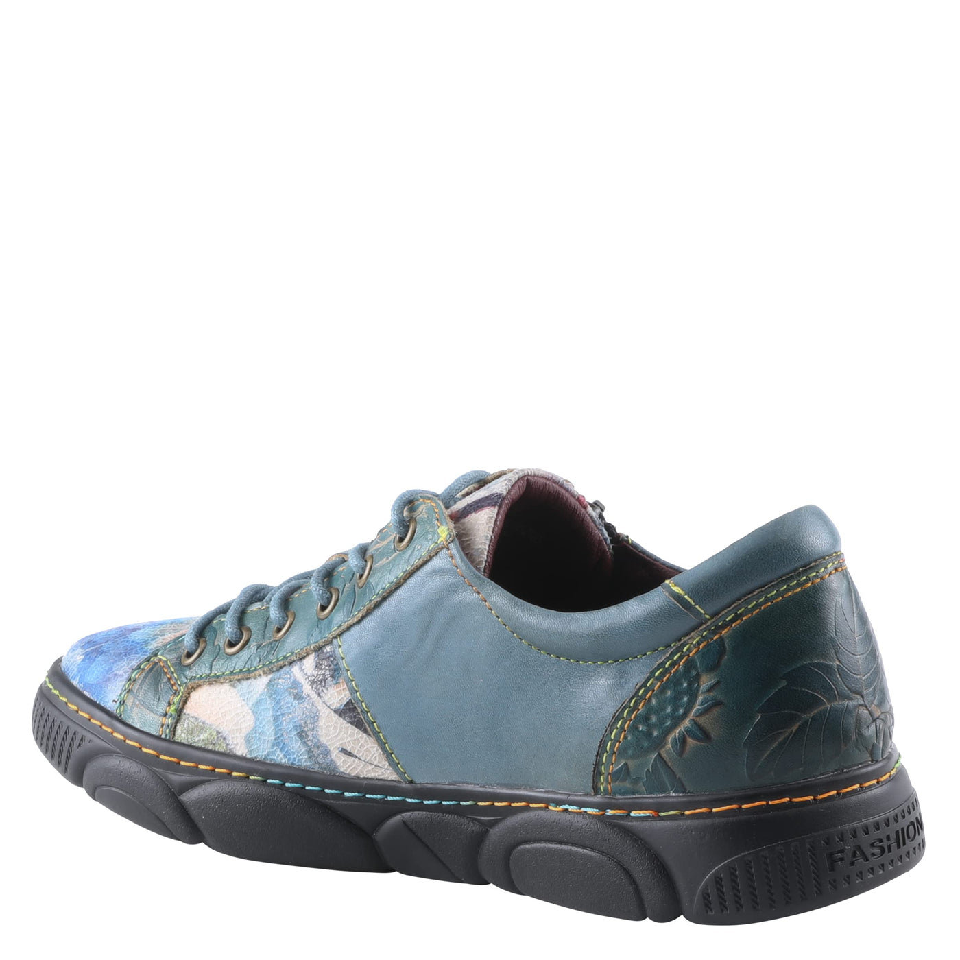 Spring Step L`Artiste Women's Danli-Bloom Sneaker Blue Multi EU 35 / US 5
