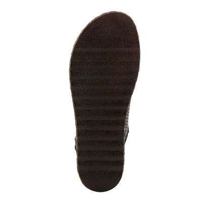 Spring Step Women's Cordero Sandal, Navy, 8.5