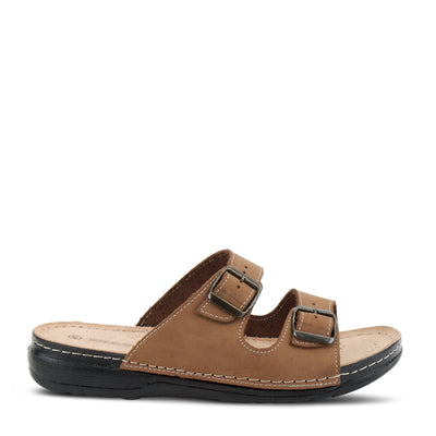 Spring Step Men's Ozzie Slide Sandal Brown Nubuck EU 43 / US 9.5-10
