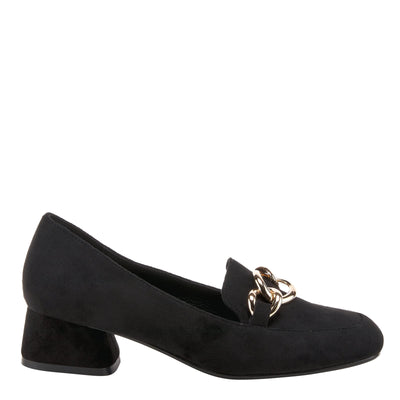 PATRIZIA Women's Grandloaf Loafer Black EU 40 / US 9