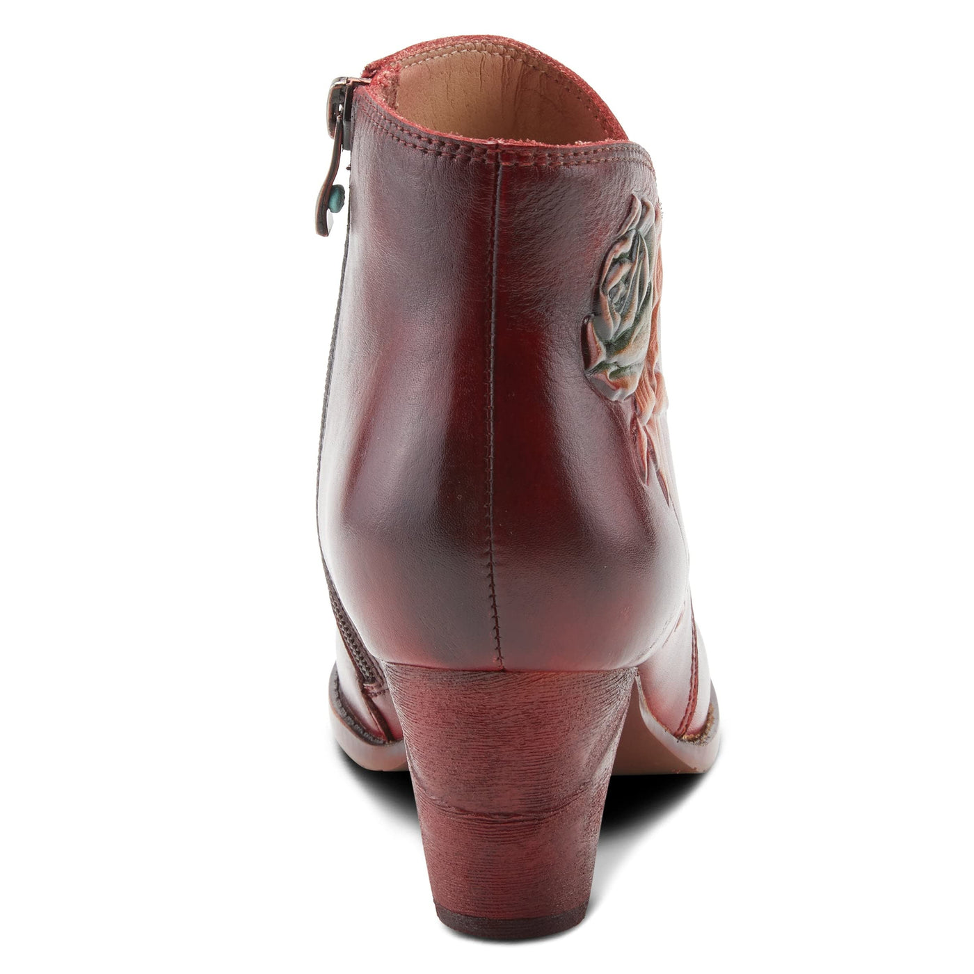 Spring Step L`Artiste Women's Eyecatching Slip-On BootieDark Red EU 39 / US 8.5