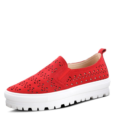 PATRIZIA Women's Angelita LoaferRed EU 41 / US 9.5-10