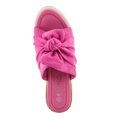 PATRIZIA Women's BELLALUCE Slide Wedge Sandals Hot Pink EU 37 / US 6.5-7