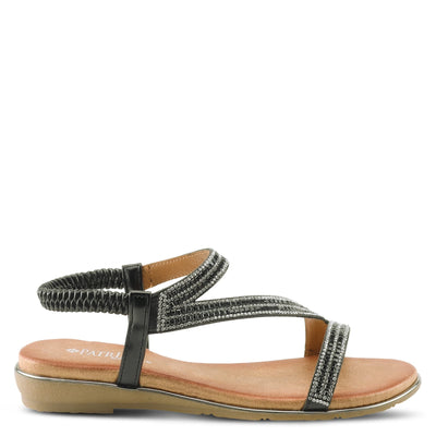 PATRIZIA Women's Alella Slingback Sandal Black EU 39 / US 8.5