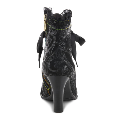 Spring Step L'Artiste Women's Glamorize Leather Bootie Black EU 35 / US 5