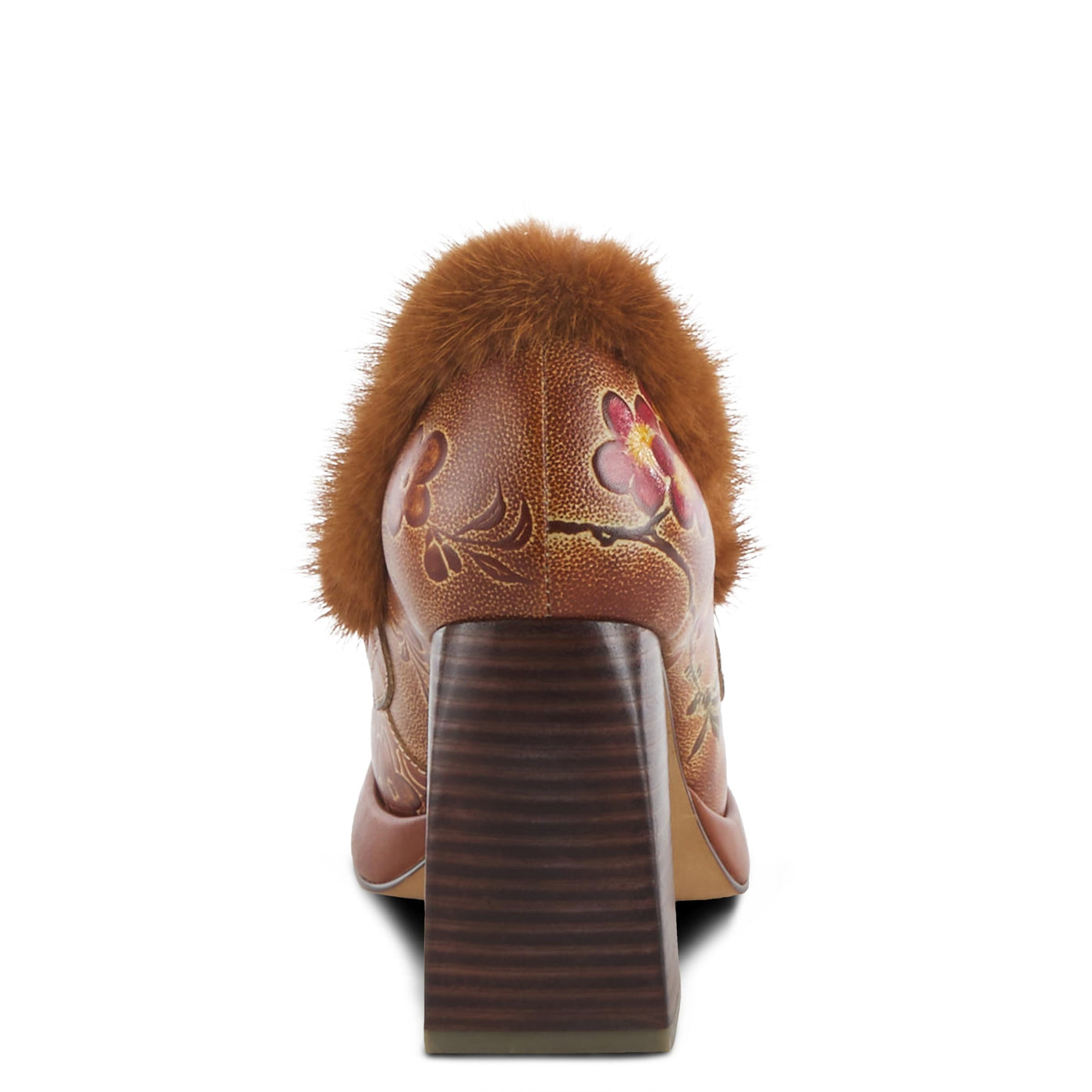 Spring Step L'Artiste Women's Tancy Leather Heel Camel Multi EU 37 / US 6.5-7