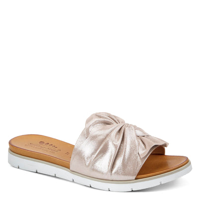Spring Step Women's Lavona Slide Sandal Silver EU 39 / US 8.5