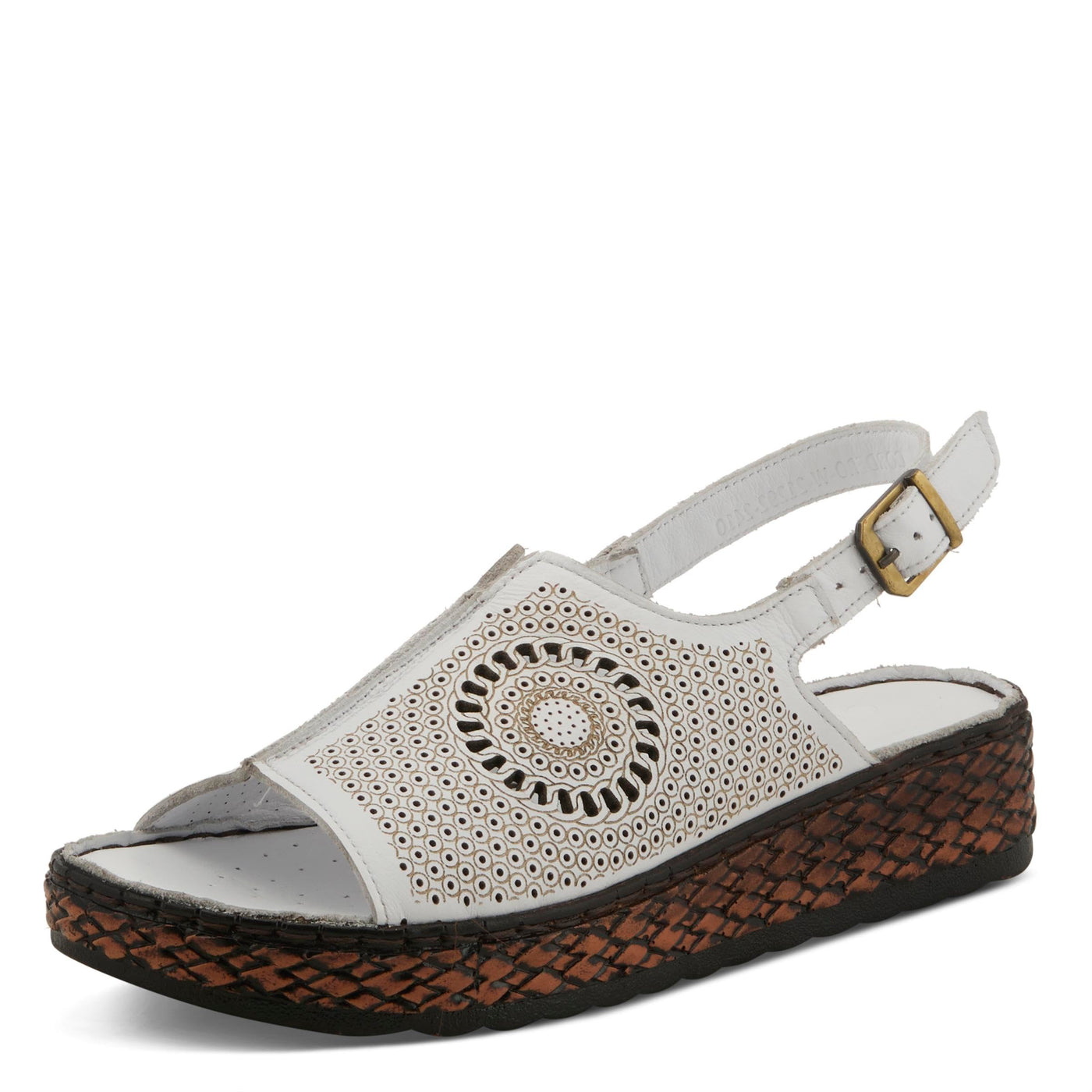Spring Step Women's Cordero Sandal, White, 8.5